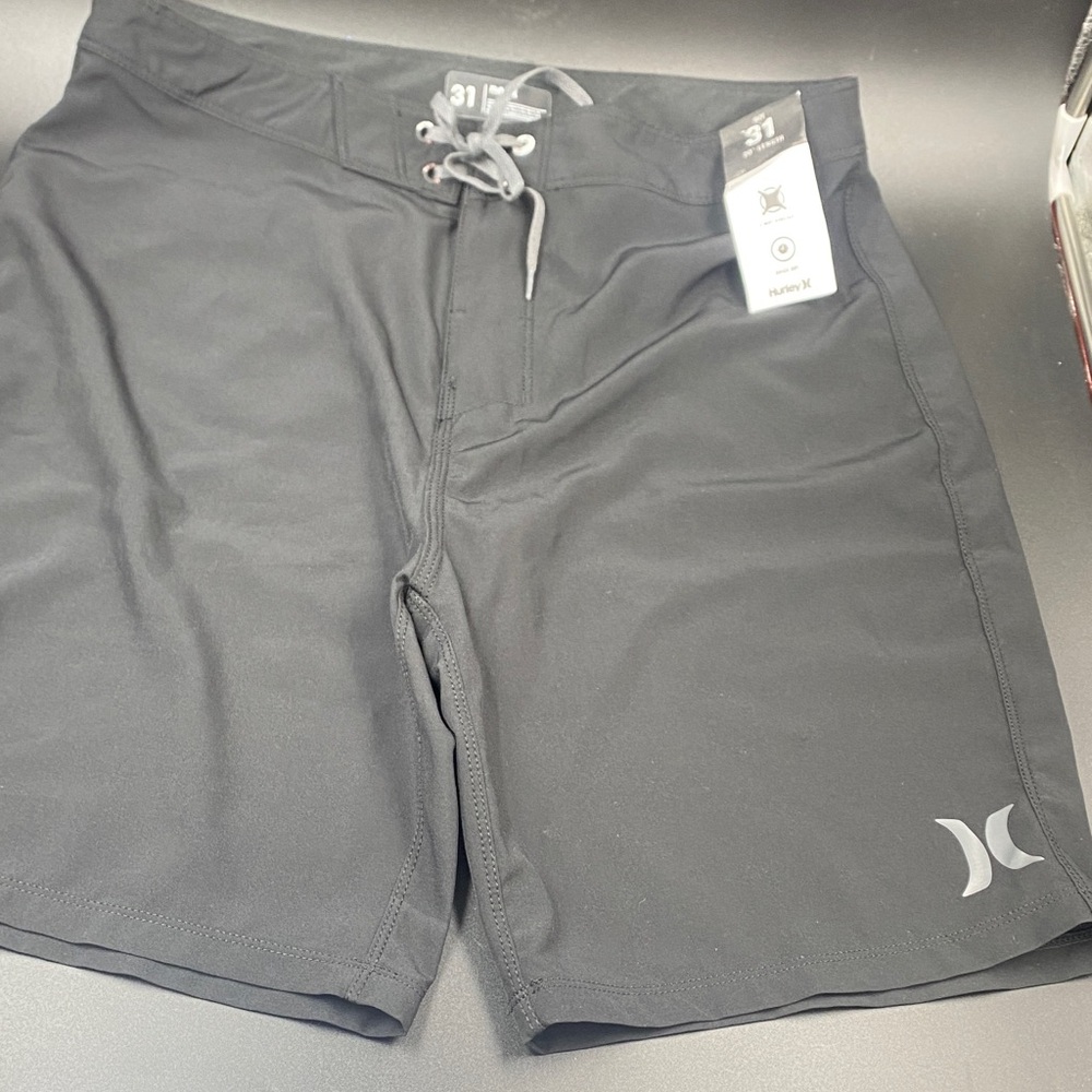 Hurley Charcoal Surf Shorts